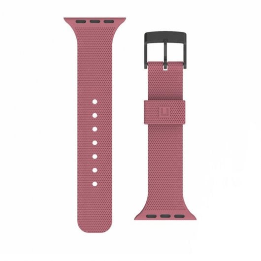 Bracelet en silicone rose UAG pour Apple Watch 38/40 mm