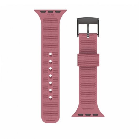 Bracelet en silicone rose UAG pour Apple Watch 38/40 mm