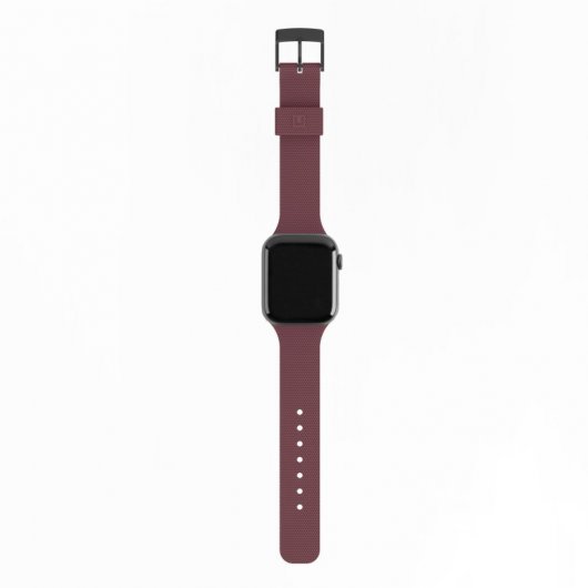 UAG Correa de Silicona Berenjena para Apple Watch 42/44mm
