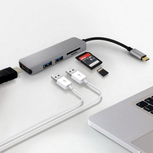 Metronic HUB 5 in 1 HDMI/USB/SD/microSD