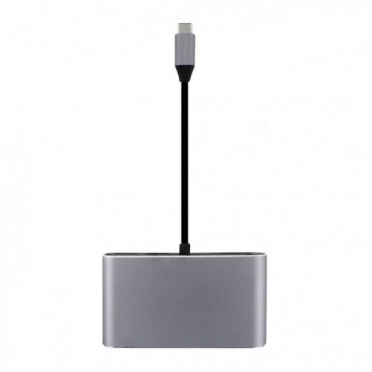 Metronic HUB USB-C 8 em 1 HDMI/RJ45/USB/VGA/SD/microSD/USB-C