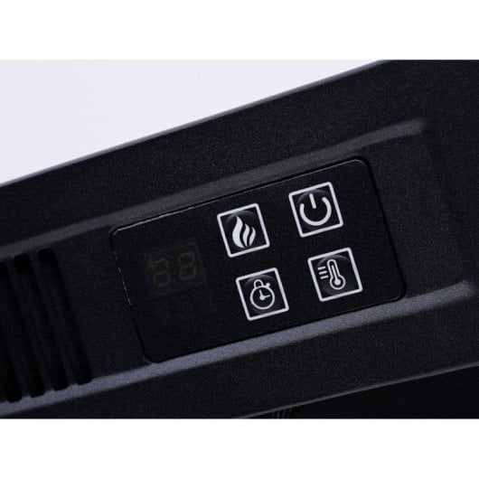 Purline CHE-610 Chimenea Eléctrica de Suelo 2000W Blanca