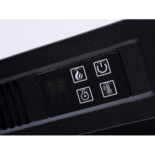 Purline CHE-610 Chimenea Eléctrica de Suelo 2000W Blanca