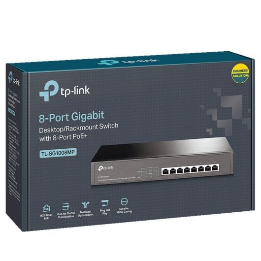 TP-Link TL-SG1008MP Switch  8 Puertos Gigabit PoE