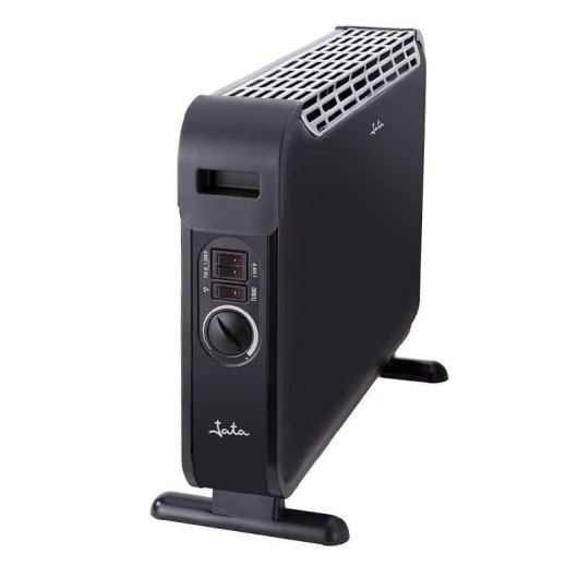 Convector Elétrico Jata C214T 2000W Preto 3 Níveis Função Turbo Silencioso