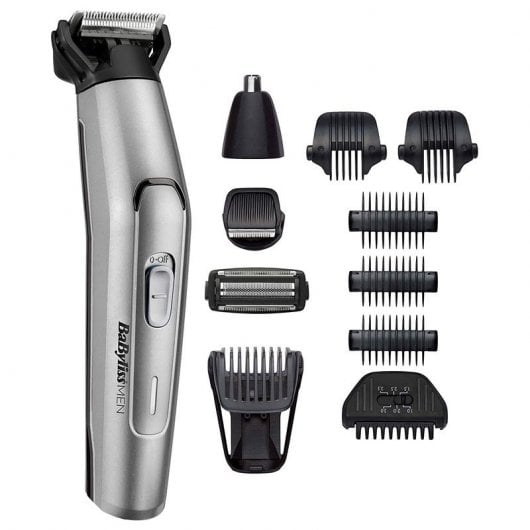 BaByliss Multigroom MT861E Rifinitore 11 in 1 Nero/Inossidabile