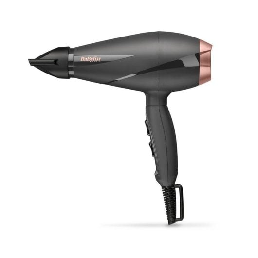 Ionen Föhn BaByliss Smooth Pro 2100 2100W 3 Temperaturstufen 2 Geschwindigkeiten Diffusor Roségold Schwarz