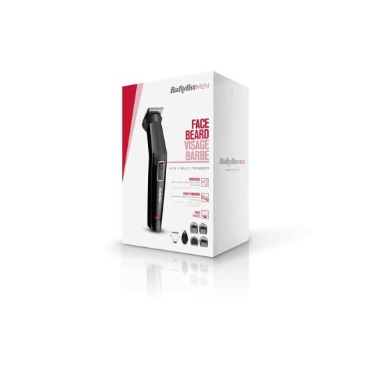Regolabarba Viso BaByliss MT725E Senza Filo 60 min 3 Impostazioni 4 Pettini Lavabile