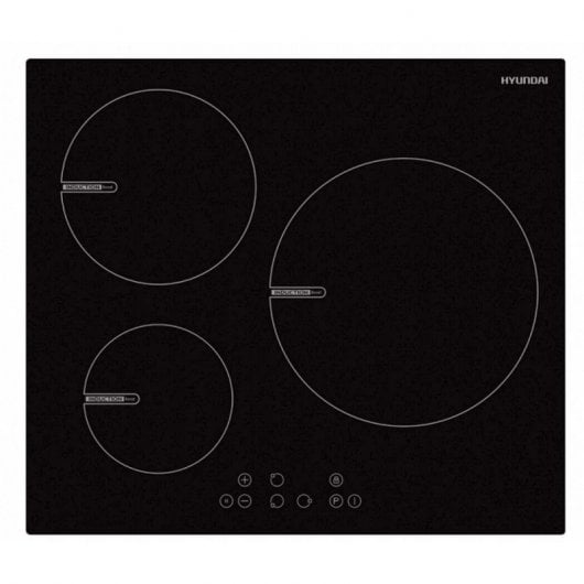 Hyundai HYPI3060TB2 Placa de Inducción 3 Zonas 60cm Negra
