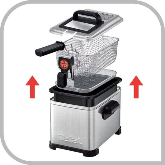 Oliefriteuse Tefal Filtra Pro Premium Eco 4 L 2400 W Kijkvenster Oliefilter