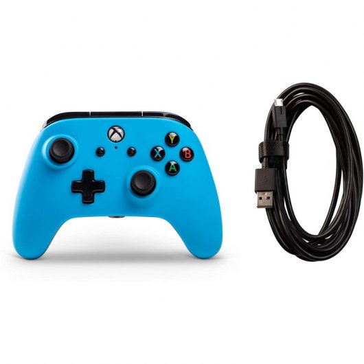PowerA Comando Com Fio para Xbox One/PC Azul