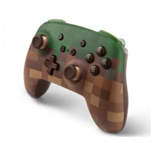 PowerA Minecraft Mando Inalámbrico Con Botones Programables Nintendo Switch