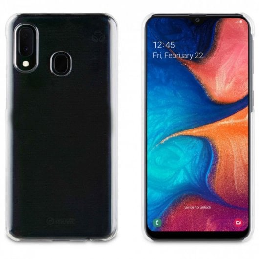 Muvit Funda Recycletek Transparente para Samsung Galaxy A20e