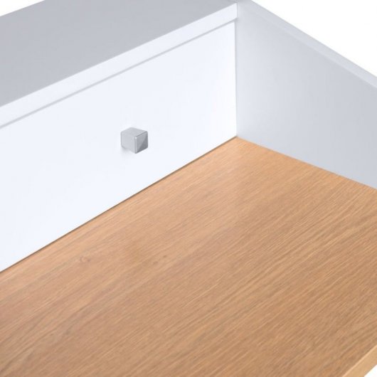 Dawer Escritorio 90x45cm Madera/Blanco