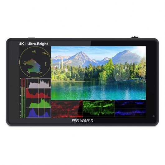 Feelworld LUT 6S Monitor de Câmara com Tela Táctil 6" 2600nit SDI HDR