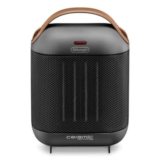 Calefator elétrico DeLonghi HFX30C18.AG cerâmico 1800W preto com termóstato