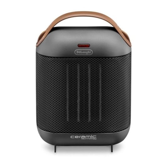 Calefator elétrico DeLonghi HFX30C18.AG cerâmico 1800W preto com termóstato