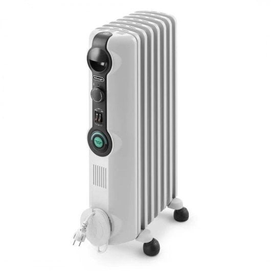 Radiateur à Huile DeLonghi TRRS0715C 1500W 7 Éléments Blanc