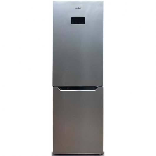 Sauber Serie 3-185i Frigorífico Combi E Inox