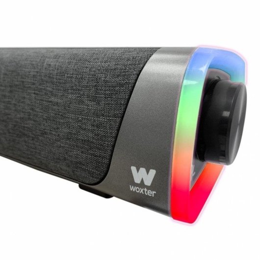 Barra Sound Woxter Big Bass 320 2.0 20W Jack 3,5mm LED RGB USB