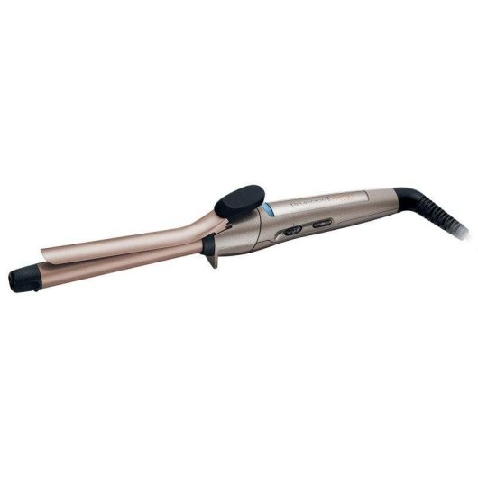 Lockenstab mit Klemme Remington Keratin Protect CI5318 Keramik 19 mm 8 Stufen 210°C Zubehör Bronze-Roségold