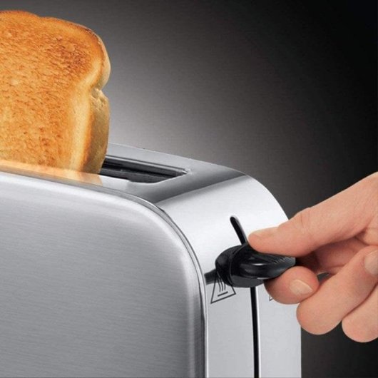 Tostadora Russell Hobbs Adventure 21396-56, 1 ranura larga, 4 niveles