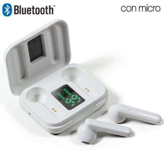 Cool Style V2 Auriculares Bluetooth Brancos