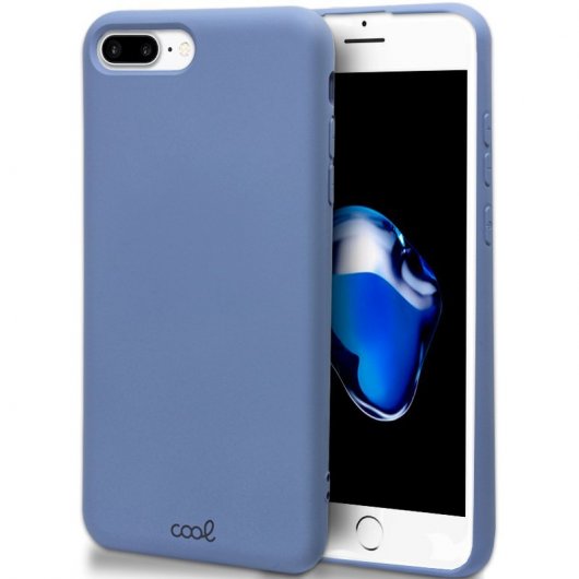 Cool Funda Cover Azul para iPhone 7 Plus / iPhone 8 Plus