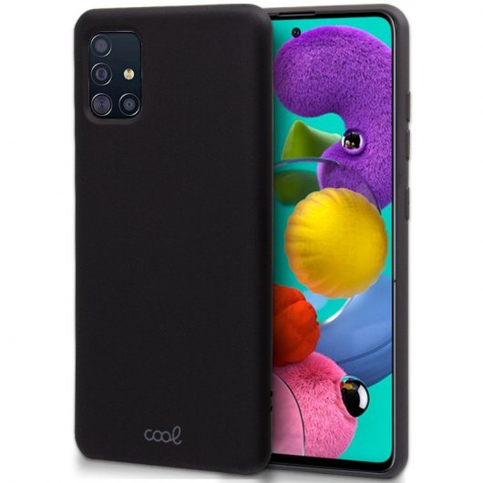 Cool Funda Cover Negro para Samsung Galaxy A51