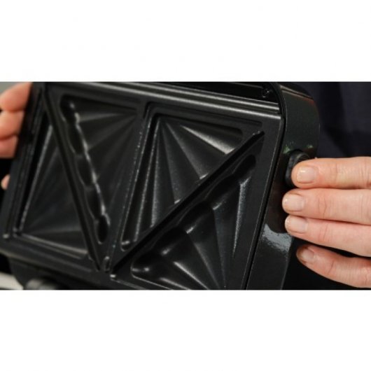 Breville DeepFill VST041X Sandwichera con Platos Desmontables