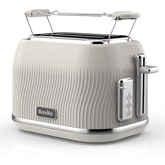 Breville VTT894X Torradeira Ranhura Dupla Vintage Bege