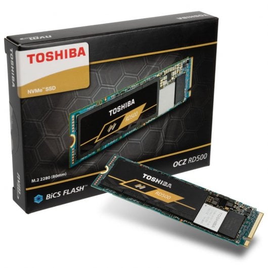 Toshiba RD500 NVMe SSD 500 GB M.2 2280 PCIe 3.0 x4