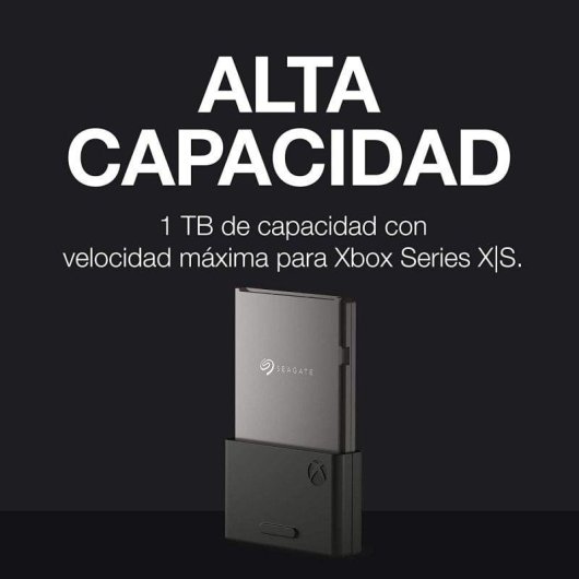 Disco Rígido Seagate Expansion Card 1TB SSD NVMe Xbox Series X S Alta Velocidade