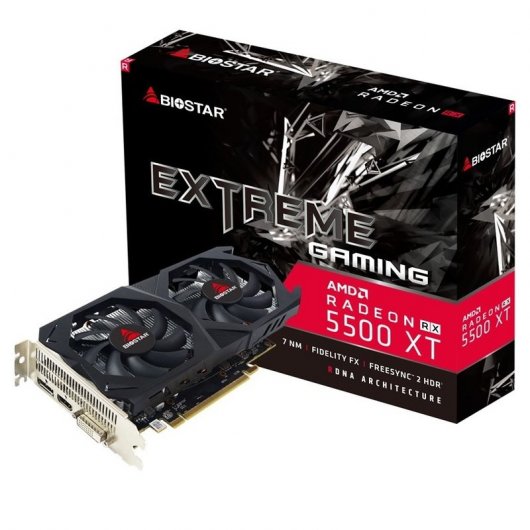 Biostar Radeon RX 5500 XT Extreme Gaming 8GB GDDR6