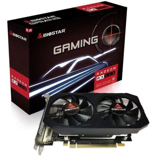 Grafikkarte Biostar Radeon RX 560 Gaming Dual Cooling 4GB GDDR5
