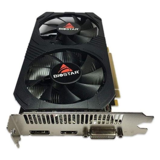 Grafikkarte Biostar Radeon RX 560 Gaming Dual Cooling 4GB GDDR5