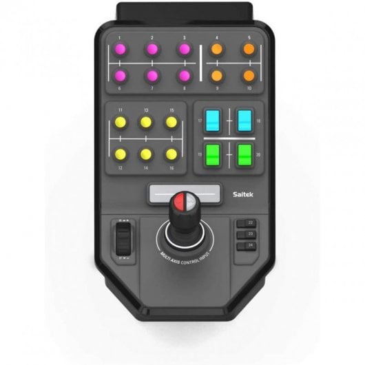 Logitech G Saitek Painel Lateral para Equipamento Pesado com Mais de 25 Botões Atribuíveis