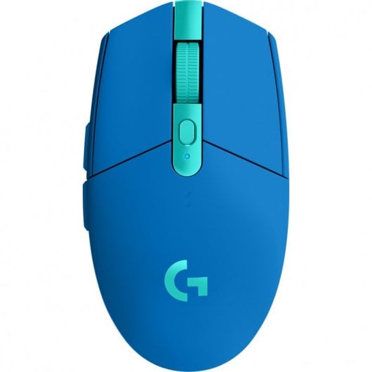 Logitech G G305 mouse Mano destra RF senza fili + Bluetooth Ottico 12000 DPI Blu