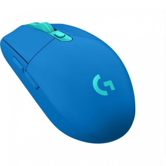 Logitech G G305 mouse Mano destra RF senza fili + Bluetooth Ottico 12000 DPI Blu