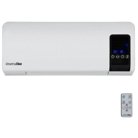 Aquecedor de Parede Universal Blue Punta Cana 2000W Controle Remoto Programável