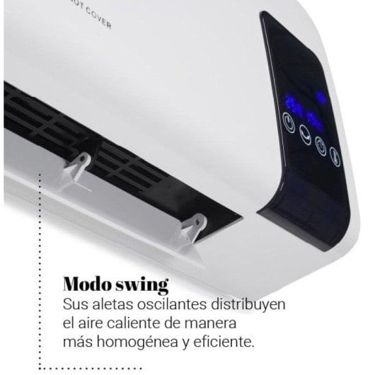 Aquecedor de Parede Universal Blue Punta Cana 2000W Controle Remoto Programável