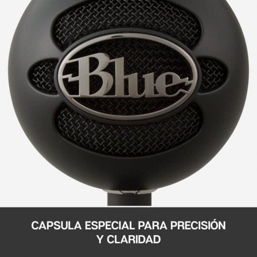 Blue Microphones Snowball ICE Micrófono para Grabación y Transmisión en PC