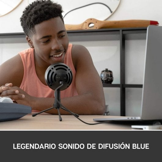 Blue Microphones Snowball ICE Micrófono para Grabación y Transmisión en PC