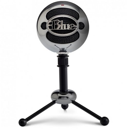 Blue Microphones Snowball Micrófono USB Aluminio con Dos Patrones de Captación Versátiles