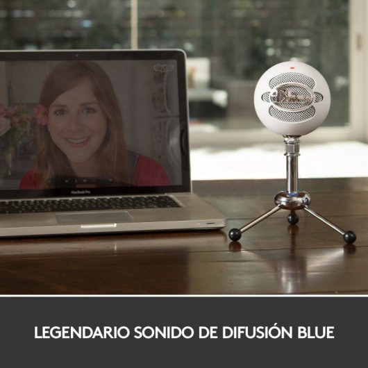 Blue Microphones Snowball Weiß Tischmikrofon