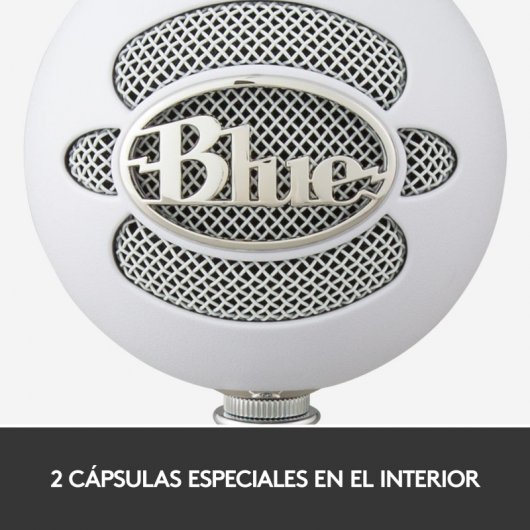 Blue Microphones Snowball Weiß Tischmikrofon