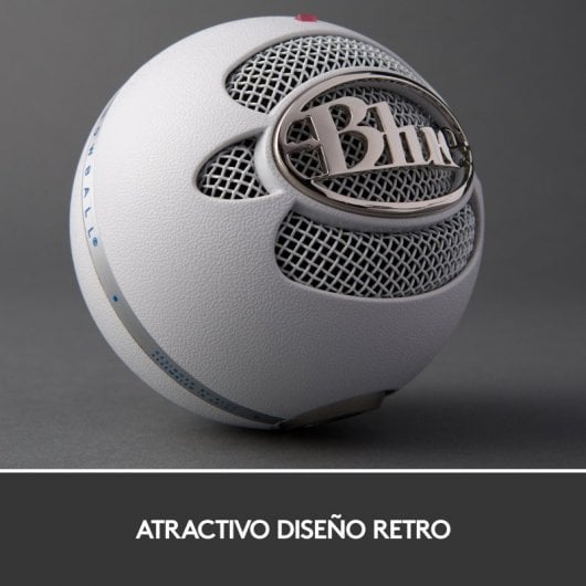Blue Microphones Snowball Weiß Tischmikrofon