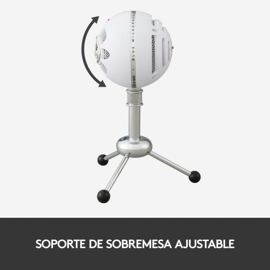 Blue Microphones Snowball Weiß Tischmikrofon