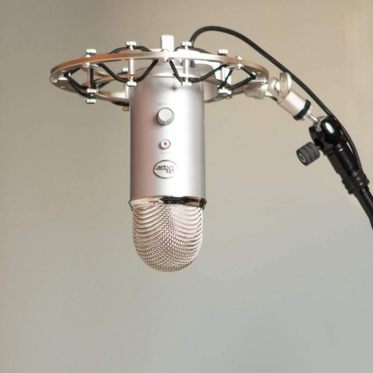 Blue Microphones Yeti Slate Grey USB-Mikrofon für PC-Aufnahme und Streaming