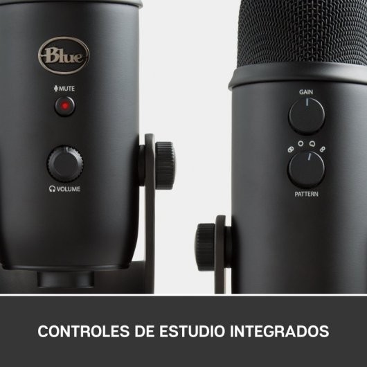 Blue Microphones Yeticaster Pack de Transmisión Profesional con Micrófono USB Yeti+Radius III Shockmount y Brazo de Brúj